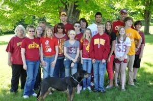 Cardinal and Gold runs deep in Larry's family.
