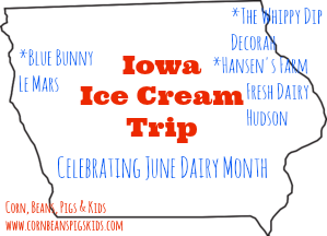 Iowa Ice Cream Decorah Hudson Le Mars