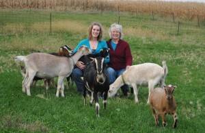 Goats make the best pets!” says Sara Goemaat. “They have sweet personalities. Actually, they’re a lot like dogs, and you can even train them to lead. They’re just so lovable.