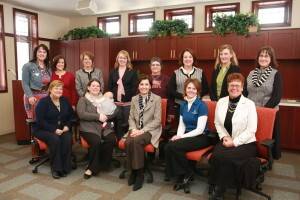 Lt. Gov. Kim Reynolds visits with North Central Iowa Ag Women