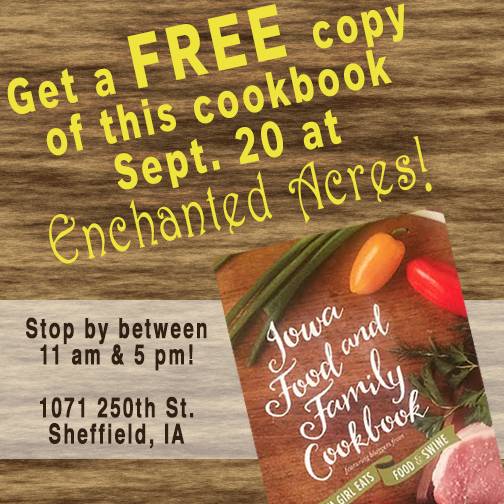 Cookbook give away