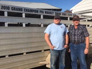 Adam and Brian Schafer proudly carry on their family's tradition of producing pork in Northwest Iowa